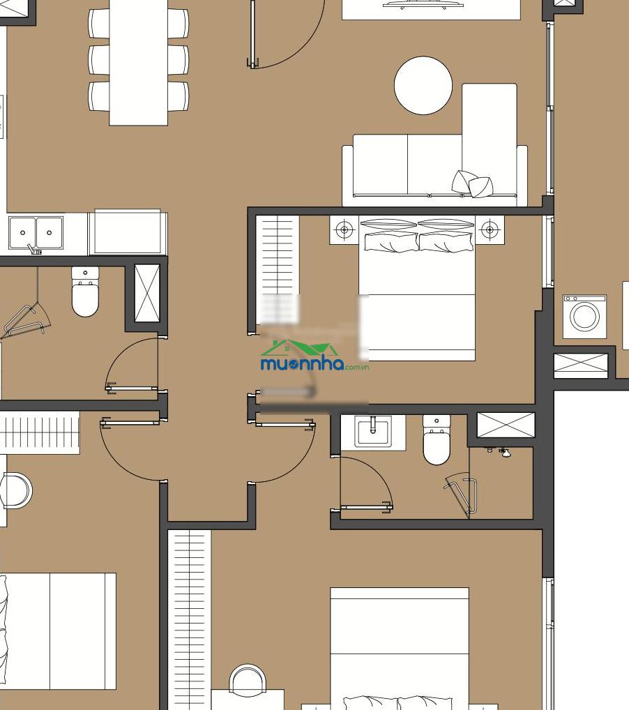 Bán căn hộ 3 phòng ngủ masteri cosmo central giá tốt nhất thị trường 11,7 tỷ/căn