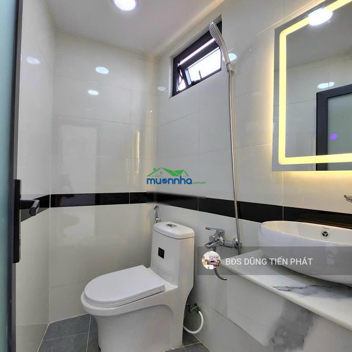 Nhà hẻm thẳng 1 lầu cách mt 20m hưng phú p8 - 3