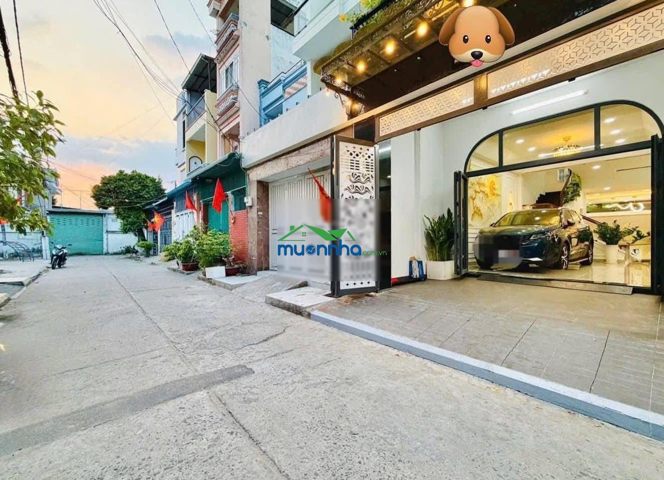 Nhà đẹp 4 tầng - dt 4.5m x 18m - sát mặt tiền - ngay công viên nội khu, khu dân cư vip phan huy ích