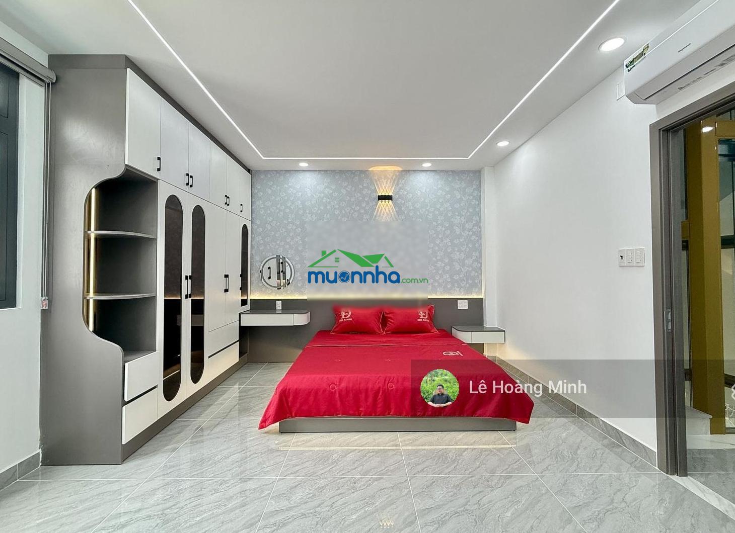 Siêu phẩm ngang 5.5m xây 4 tầng thang máy hẻm rộng 14m thông khu vip tch 10 - 2
