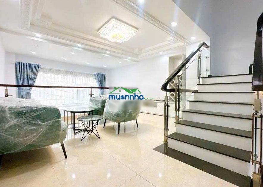 Bán nhà 5 tầng,xe hơi vào nhà, đường huỳnh tấn phát quận 7,dt 4,5m x 12m,khu dân trí, giá 7 tỷ x - 2