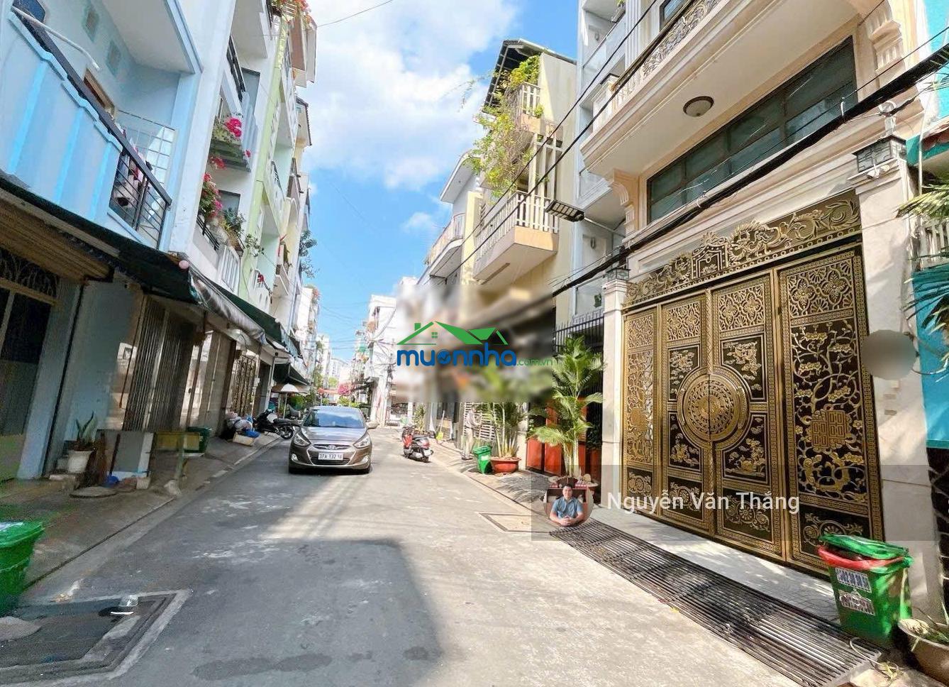 Bán nhà hẻm xe hơi đường lê thúc hoạch - diện tích: 4x22m vuông vức - giá tốt: 7,5 tỷ