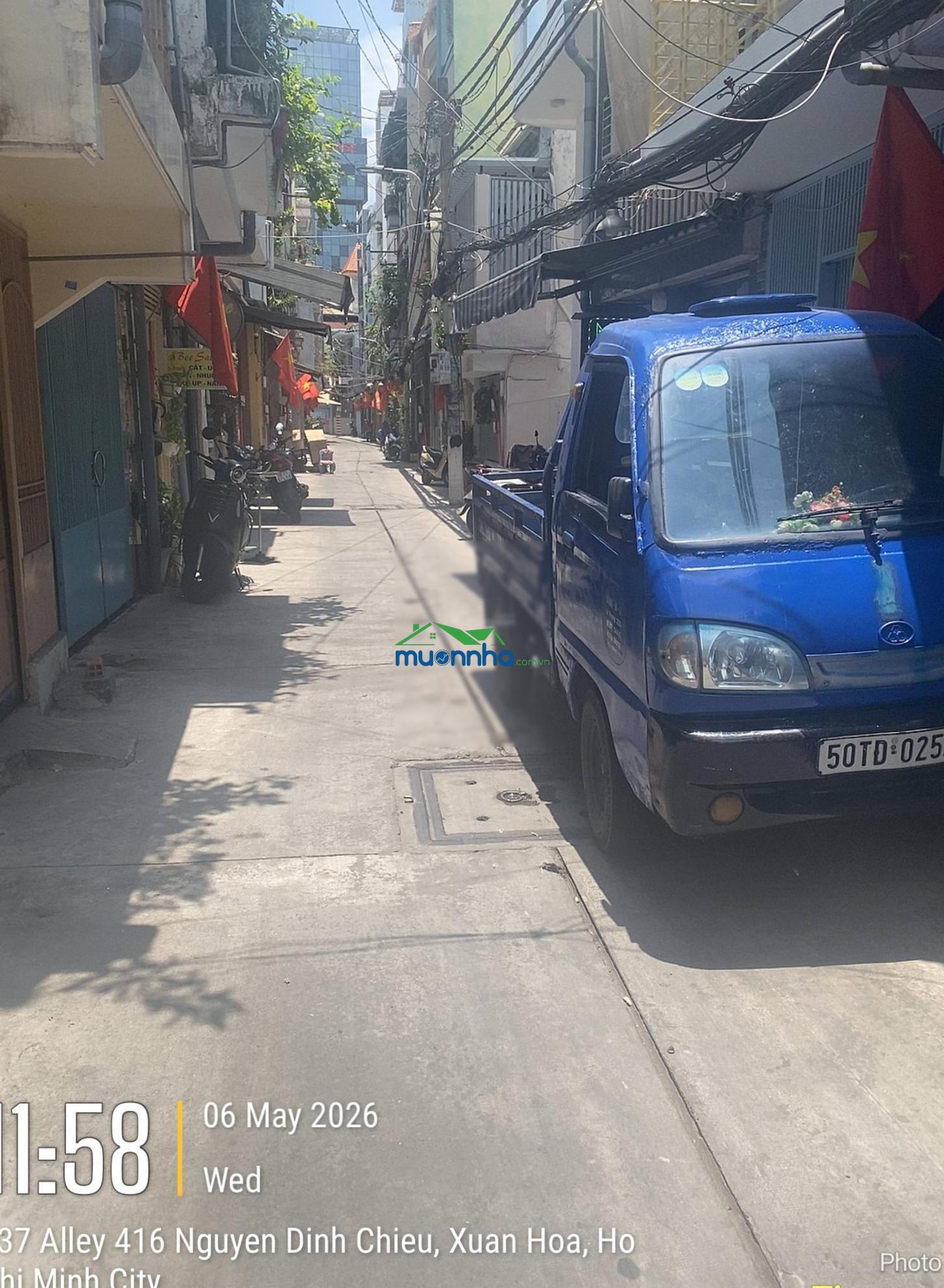 Giảm giá nhà q3 61m2 hxh - quy hoạch lộ giới 1m ra mặt tiền nth - 2