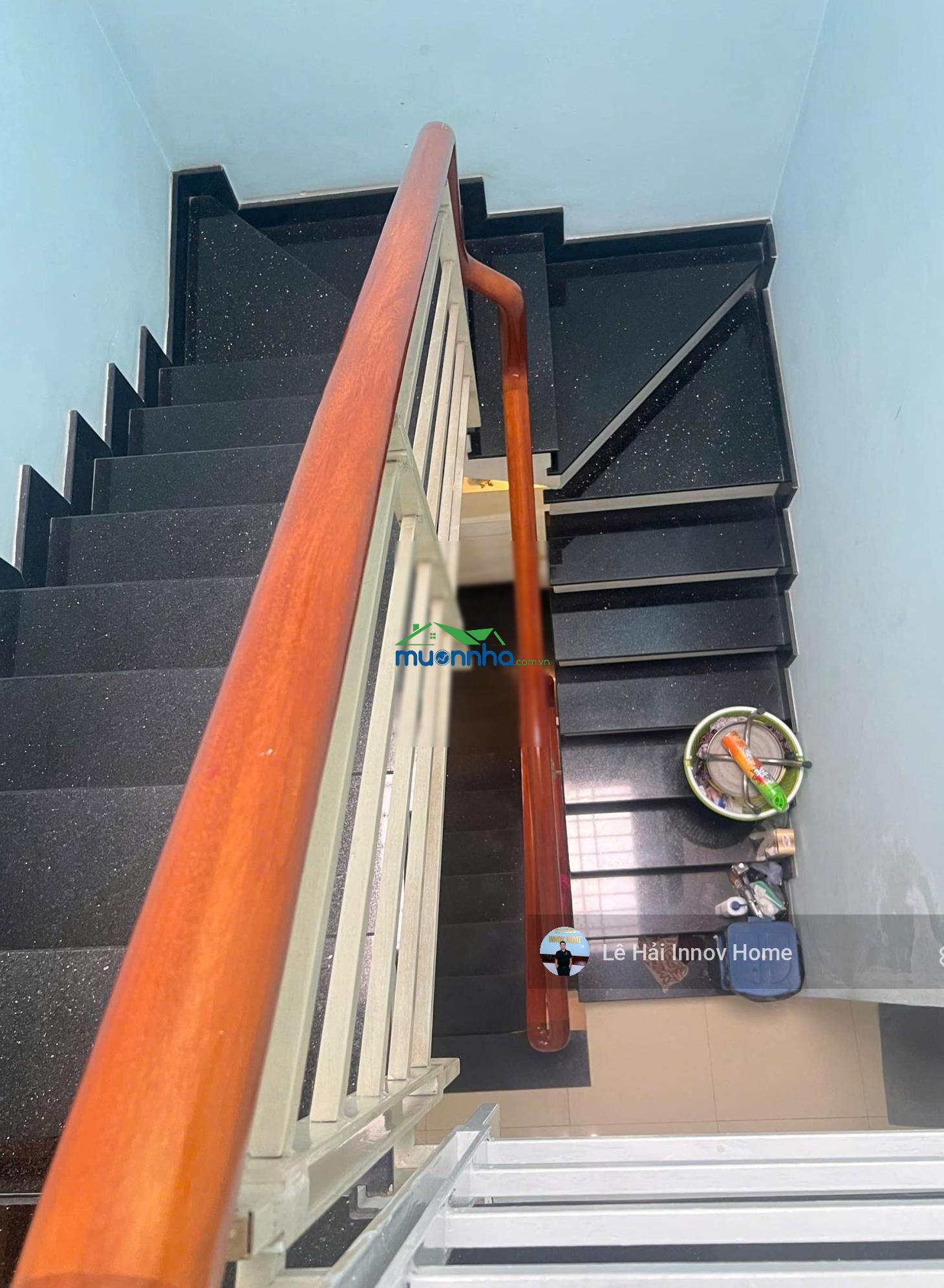 9,8 tỷ - (4x17m, 3 tầng - sân thượng) đường 7m, xe hơi vào nhà gần lãnh binh thăng, bình thới