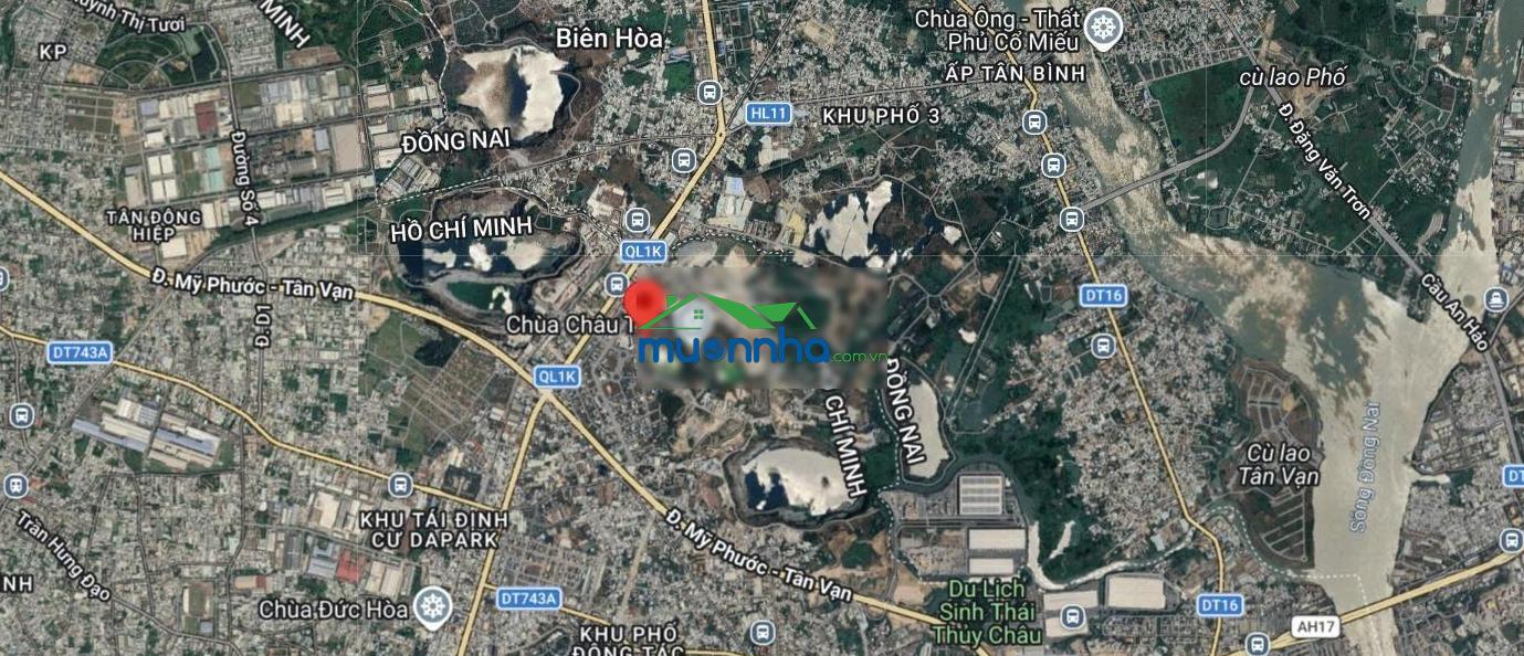 Bán gấp lô đất đẹp kdc châu thới dĩ an 100m2 ngang 5x20m! full thổ cư