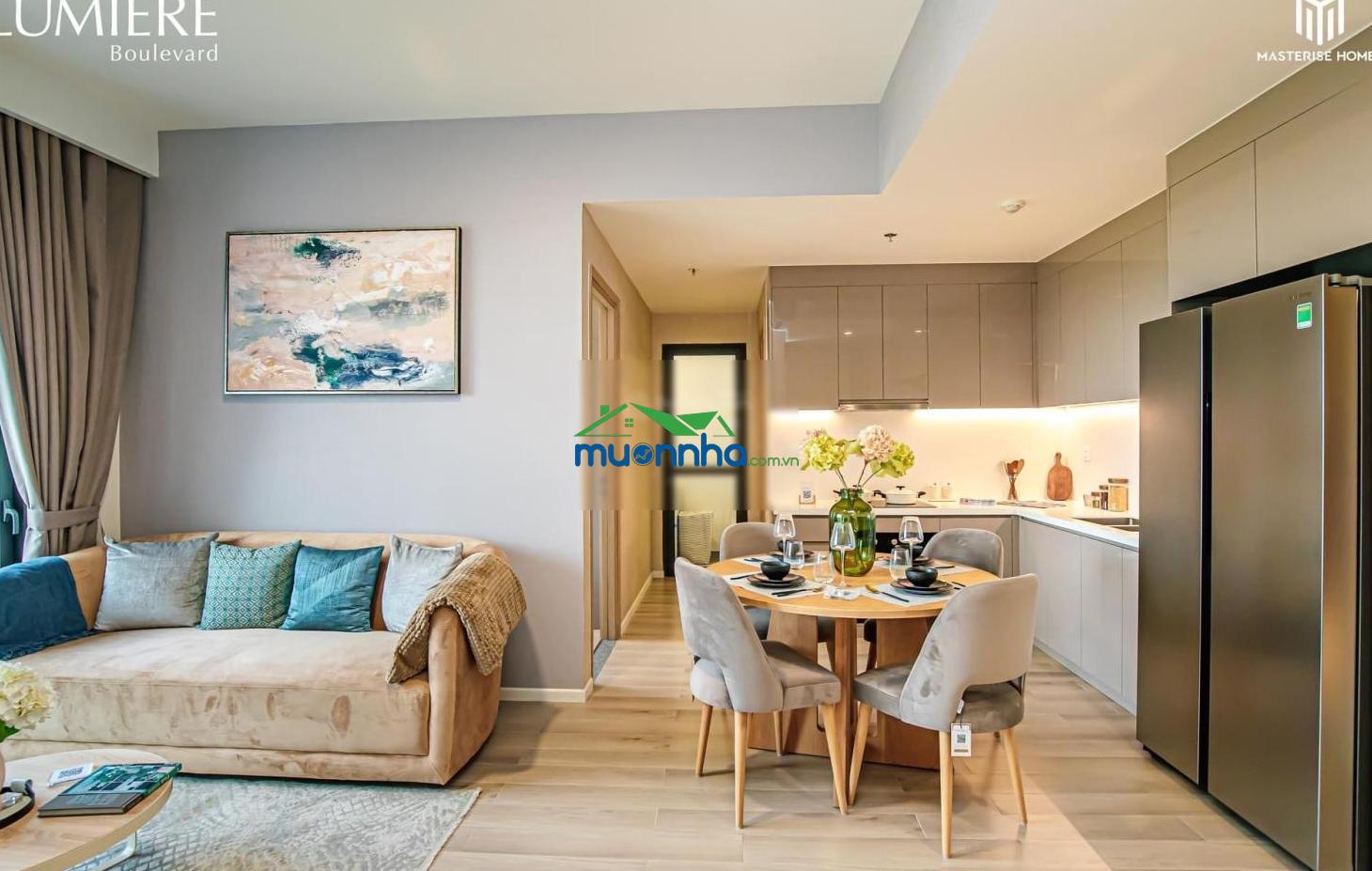 Căn góc 2pn, tháp d view sông dự án lumiere boulevard, giá chỉ 4,860 tỷ, lh ngay 0904 936 *** - 4