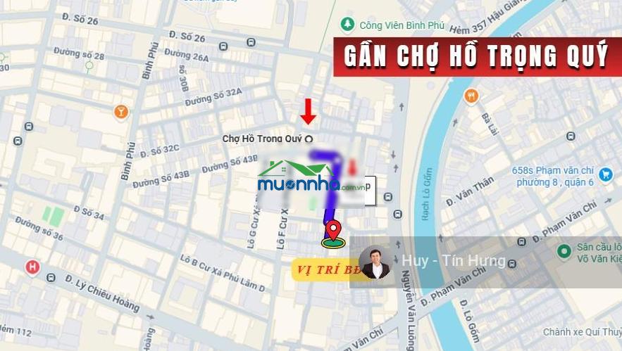 Bán nhà đường nội bộ khu bình phú, 4.2 x 15m, 3.5 tấm, 9.1 tỷ, gần st mega