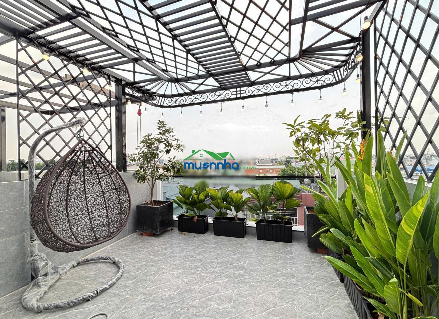 Nhà mới đường thạnh lộc 31 (4x14)m trệt 3 lầu sang trọng cao cấp