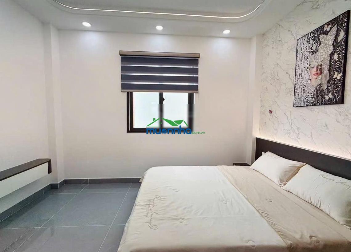 Giảm 200tr nhà mới xây 1 trệt 1 lửng 3 lầu