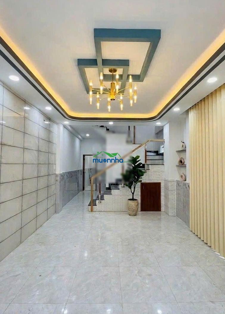Nhà mặt tiền 2tầng mới đẹp khu lê văn quới giáp tân phú - 4x14m 3pn3wc hẻm thông xe tải chỉ 4,2tỷ - 2