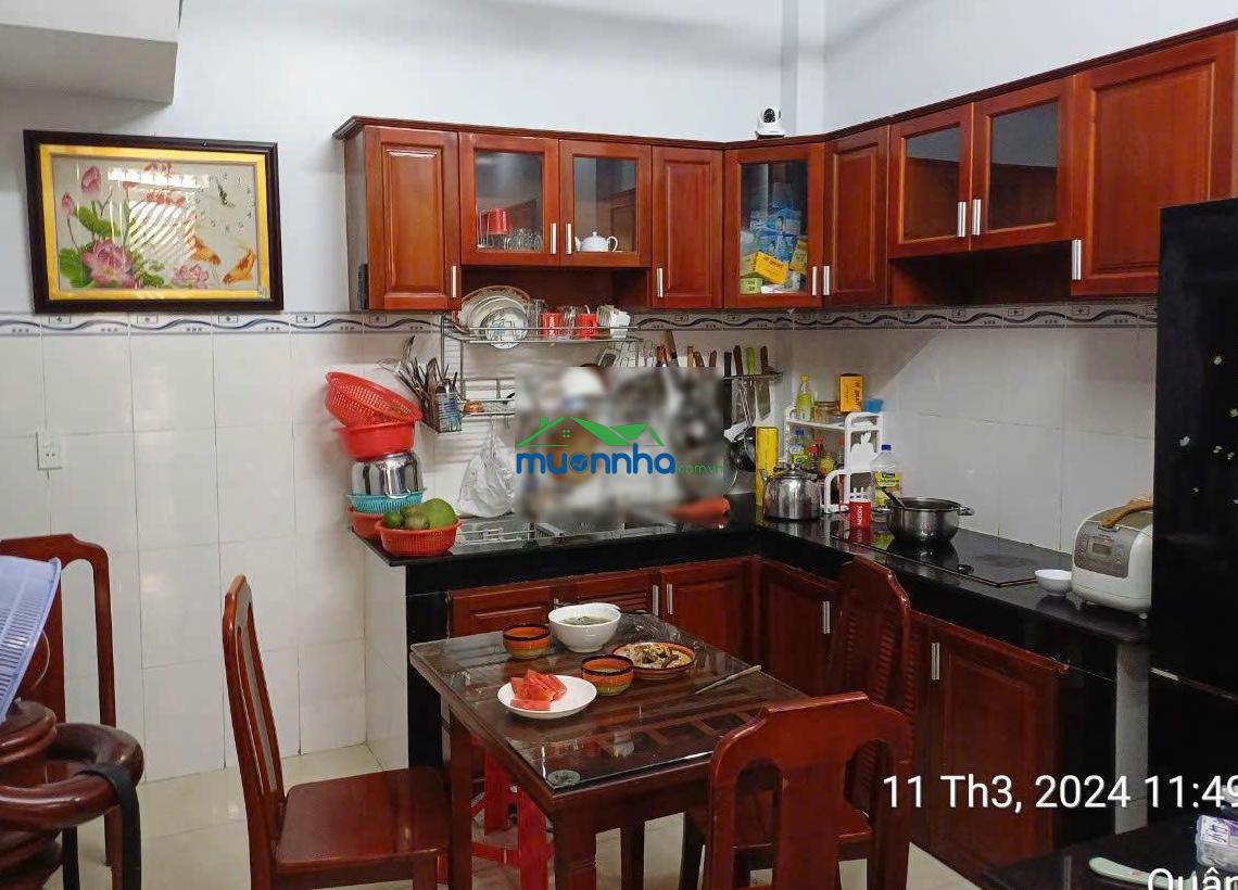 Bán nhà 4,5x10, 1 trệt 2 lầu sân thượng kiên cố hẻm xe hơi tân thới hiệp gần metro gò vấp 3,7 tỷ - 3
