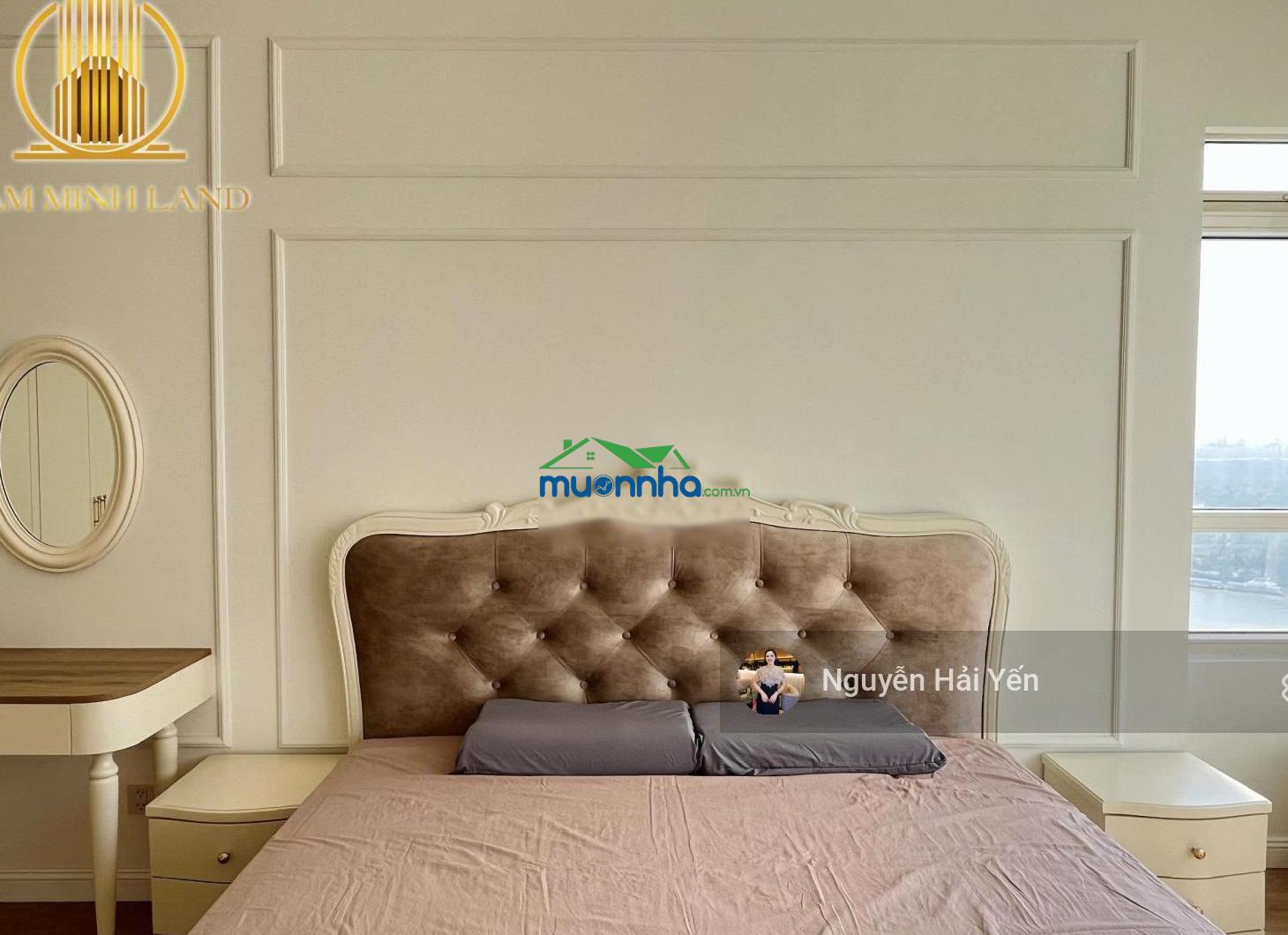Hải yến nam minh land - cho thuê căn hộ saigon pearl 2 phòng ngủ, tầng cao, view trực diện sông đẹp