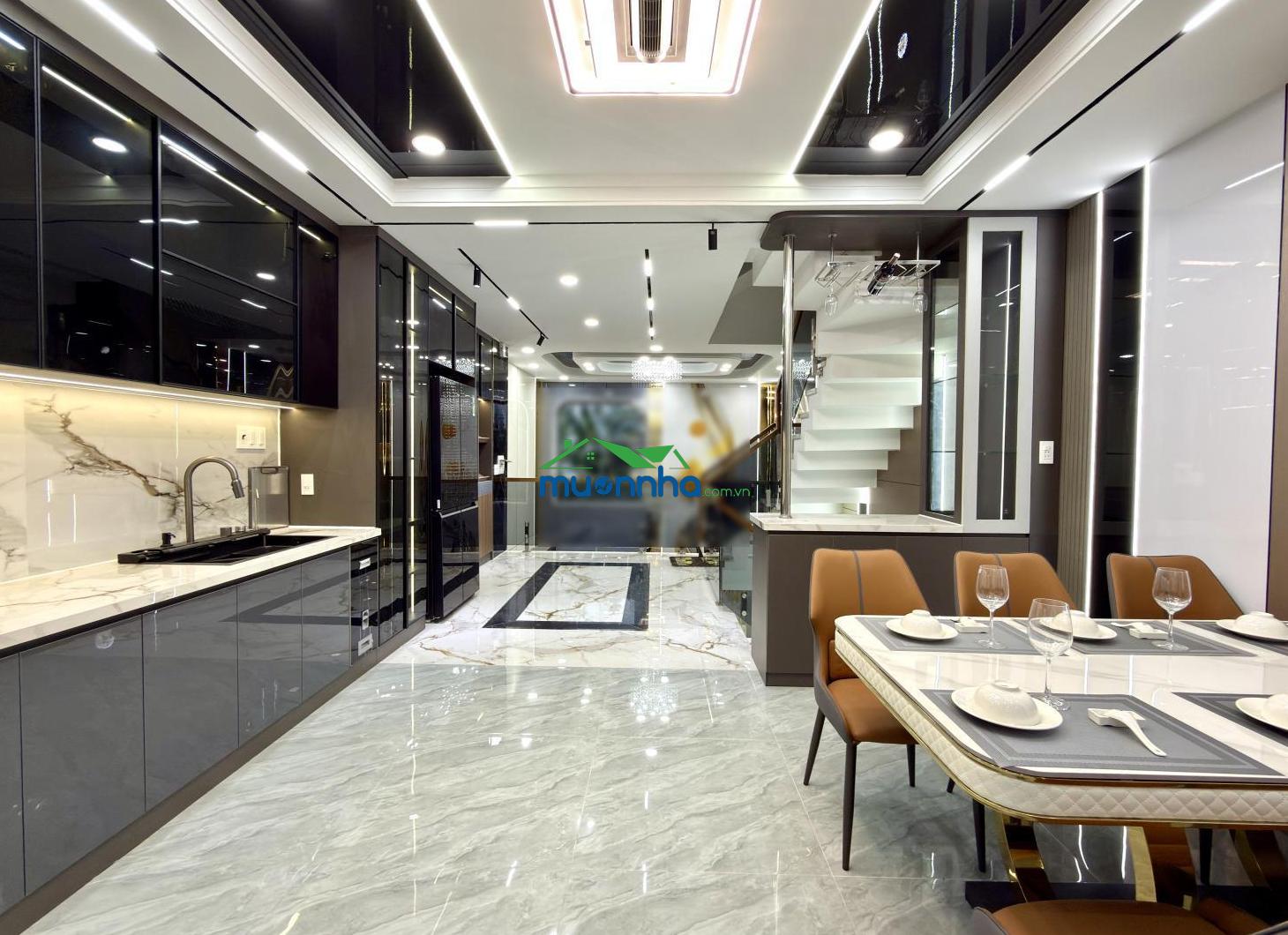 Nhà ngay ngã tư ga và chợ cầu đồng, dt: 4.64x13m, lửng, 3 lầu, 4pn, gara ô tô, p. thờ, 7.6 tỷ - 3