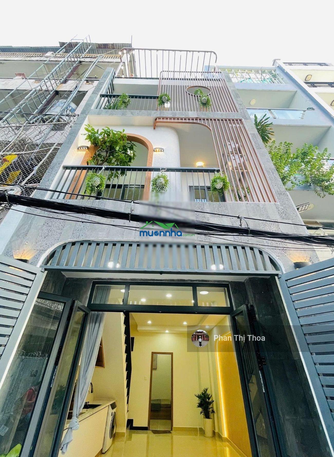Nhà mới sẵn nội thất ngay bxmđ, cầu bình lợi - hẻm 4m thông - 40m2, 3 tầng, 4pn - 8,9 tỷ
