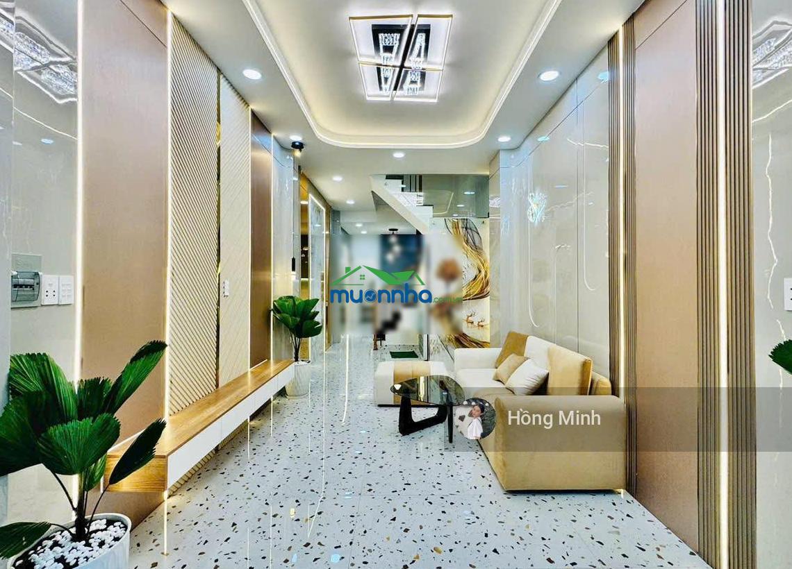 Bán nhà hẻm đỗ tấn phong, p. 9, phú nhuận, dt 45m2, 3 lầu, 4 phòng ngủ, mới, ở liền, giá 7.09 tỷ