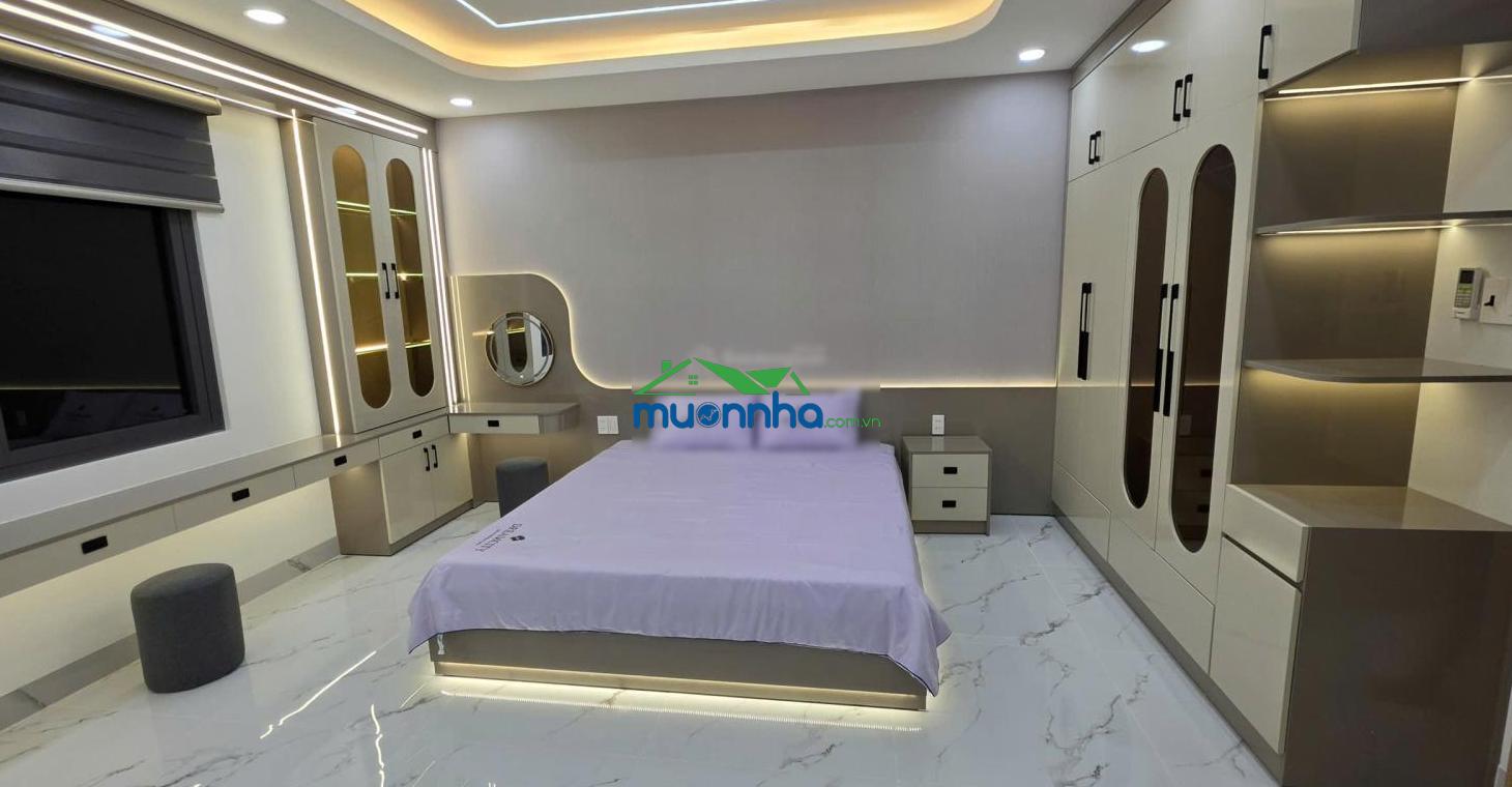 Nhà ngang 5mx15m thang máy thới an 20 - full nội thất - 3