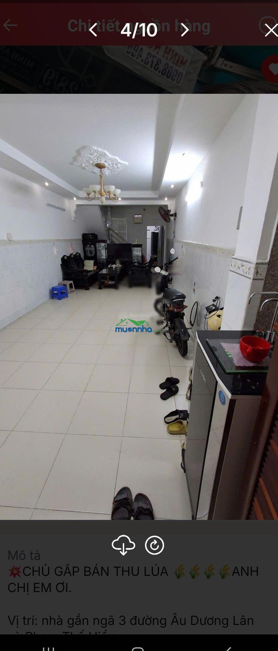 Quận 8 - âu dương lân - cách mặt đường vài bước chân - 2 tầng - 7 tỷ hơn xíu. - 4