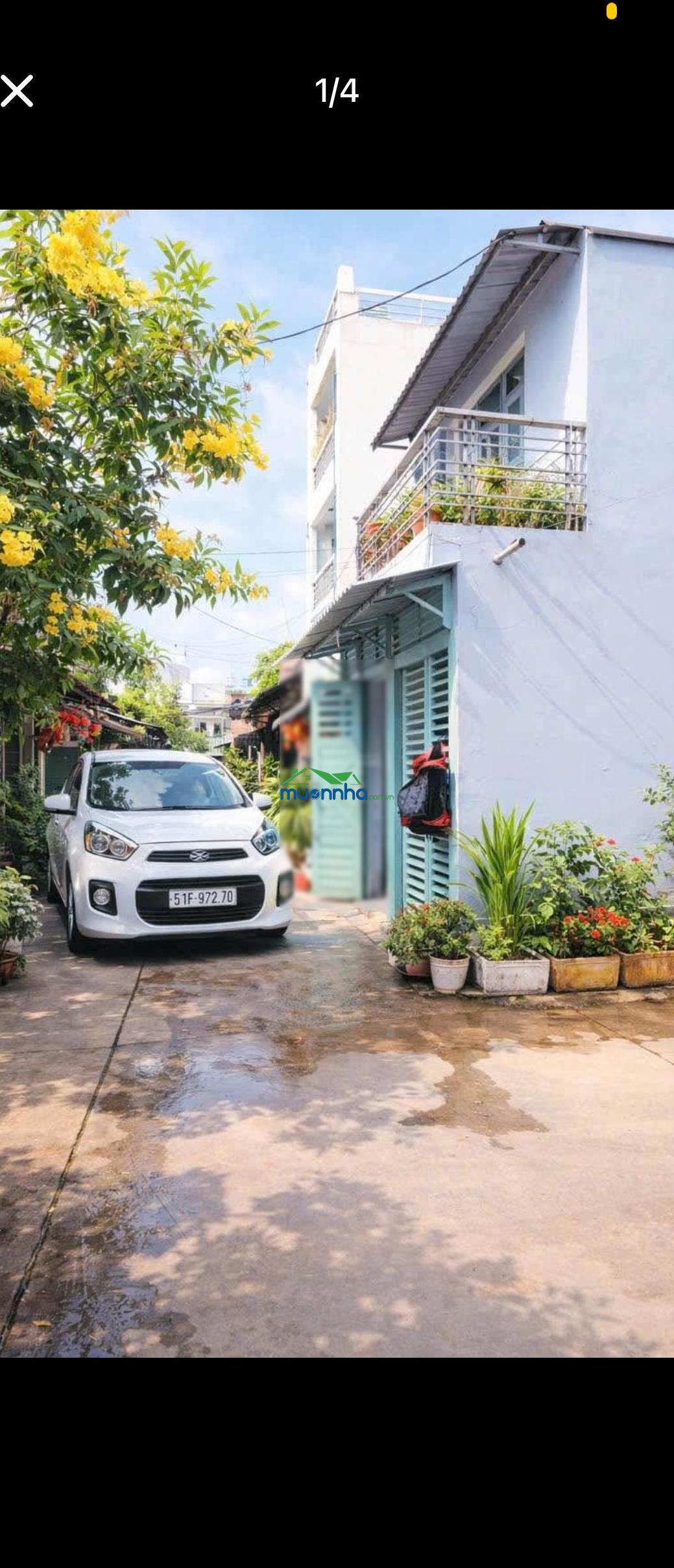 Bán nhà riêng, hẻm xe hơi 3pn 2wc ngay công viên phần mềm quang trung, 37m², 3 tỷ 750 - 4