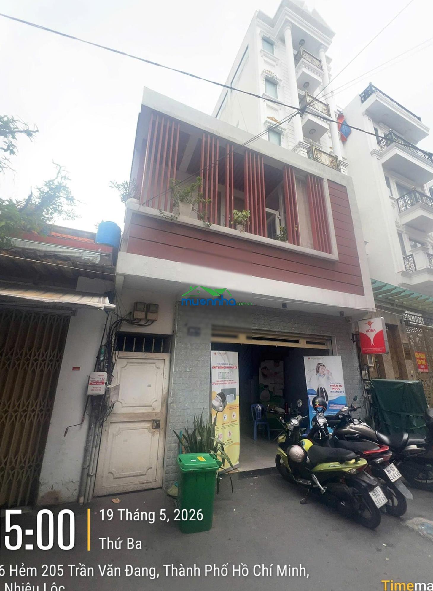 Bán nhà hxh trần văn đang q3, 5.5x24m cn 126m2 chỉ 24 tỷ