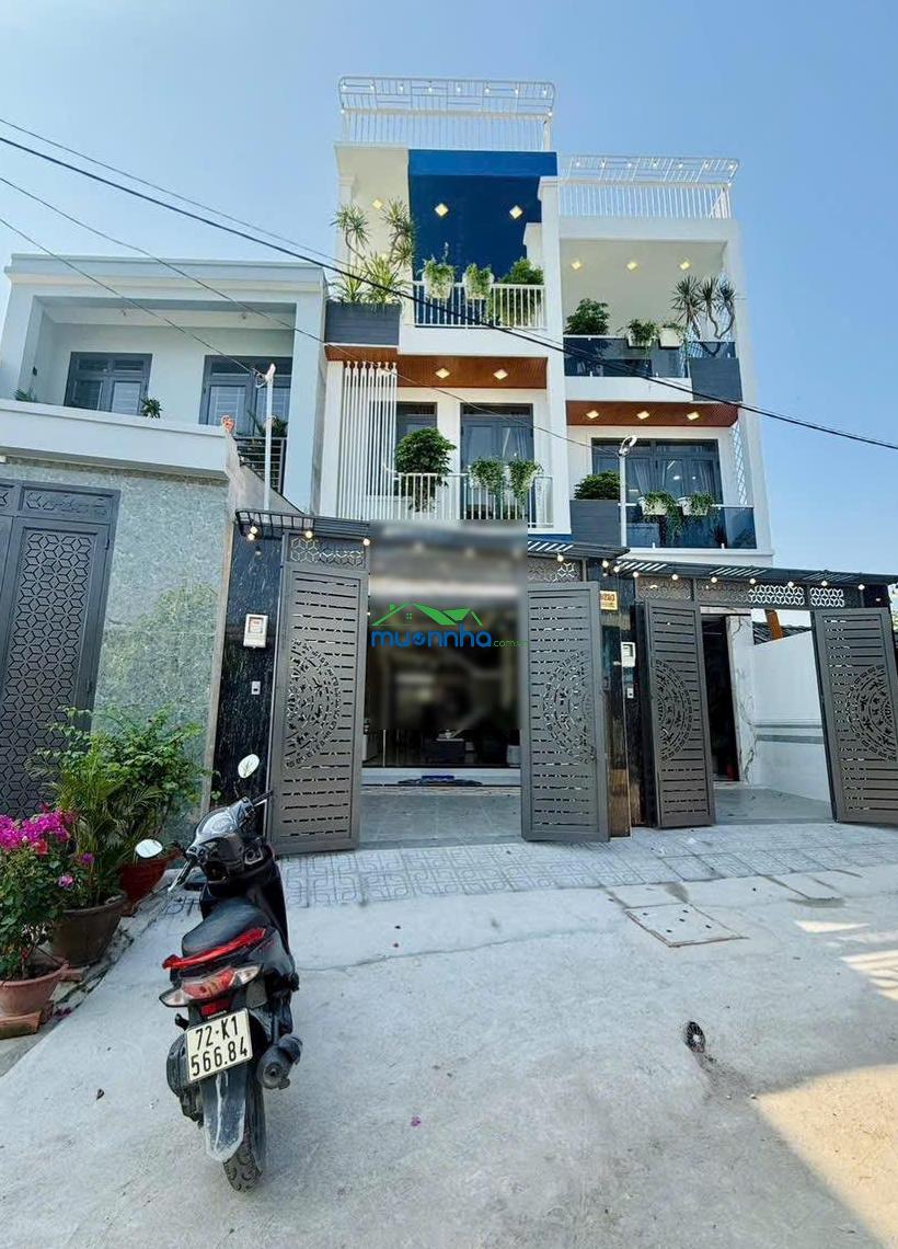 Nhà 2 lầu xây mới hẻm 6m. 4m x 19m - gần hà huy giáp - ngã tư ga - gần chợ đường. giá tốt khu - 3
