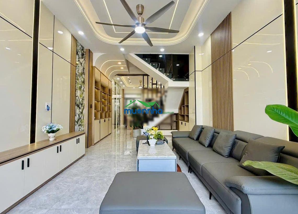 Nhà 2 lầu xây mới hẻm 6m. 4m x 19m - gần hà huy giáp - ngã tư ga - gần chợ đường. giá tốt khu - 2