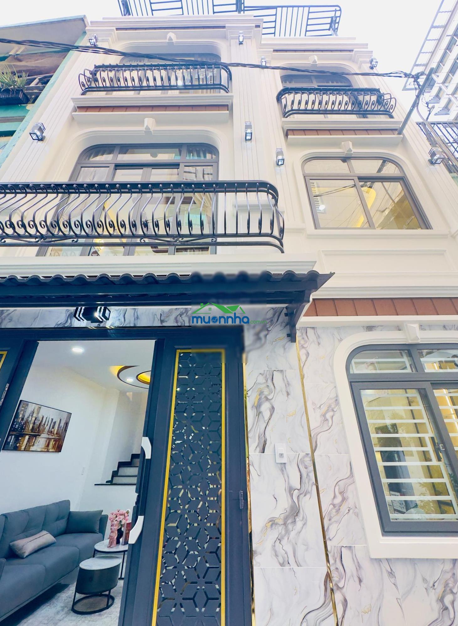 Siêu phẩm 4 tầng đẹp lung linh ngay góc trương quốc dung, nguyễn văn trỗi ngang 6.15m sổ đẹp, ~38m2 - 2