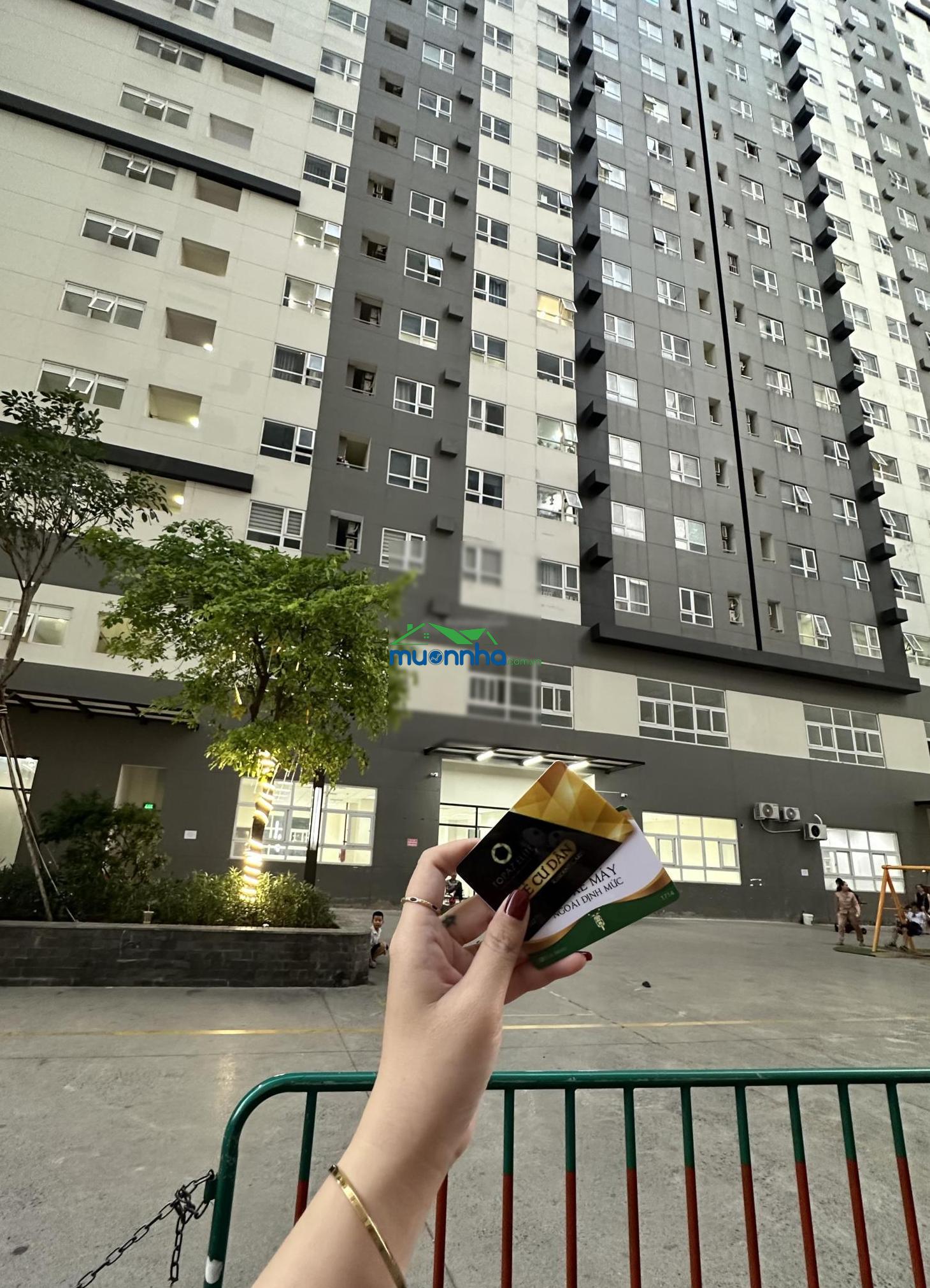 Chính chủ cho thuê ở ngay căn 3phong ngủ 2wc 85m cc topaz elite q8 có parc mall