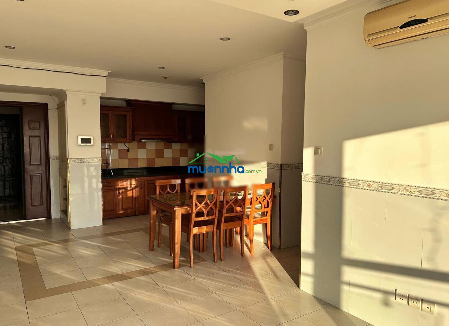 Cho thuê cc 3pn nhà trống máy lạnh tại chung cư phúc yên,lh 0932 834 ***