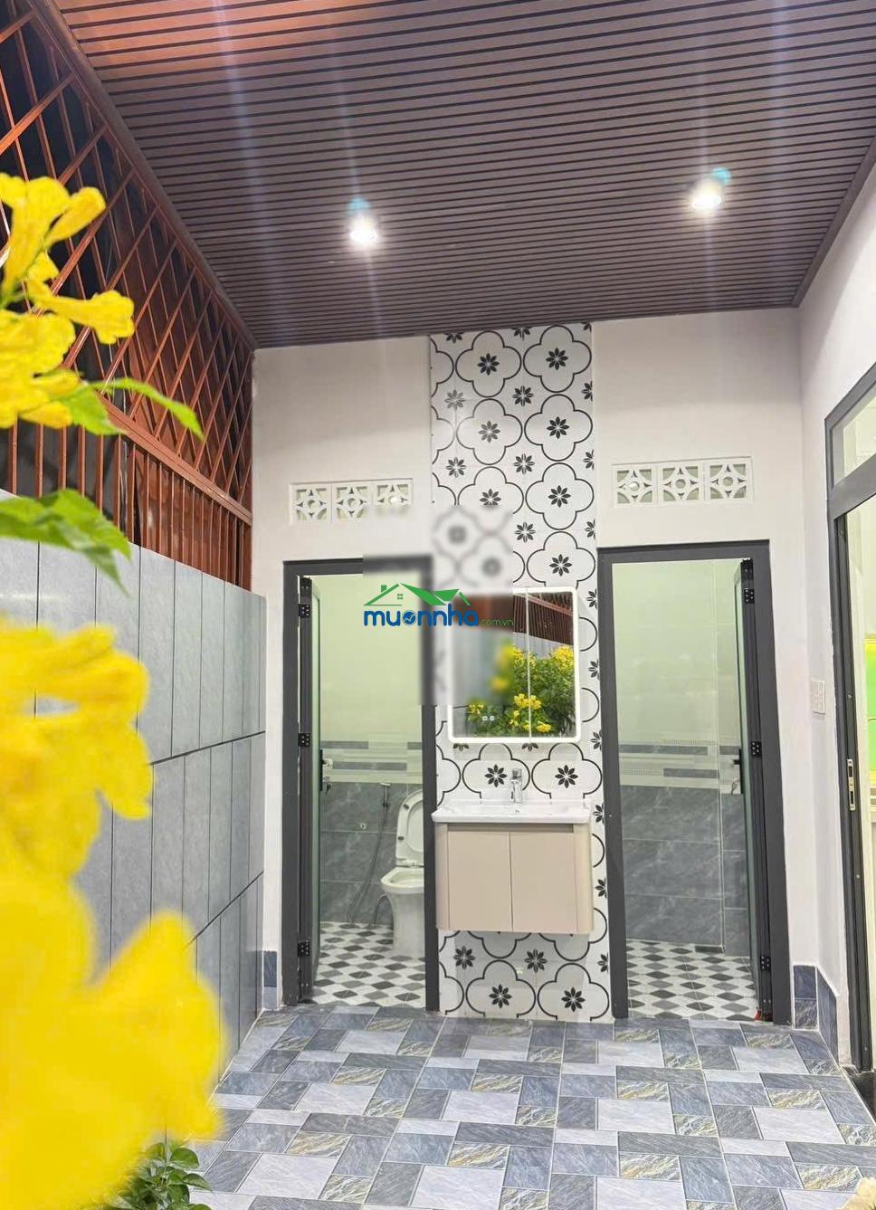 Cần bán nhà cấp 4 mới, nở hậu, nội thất đầy đủ, sau trường mầm non sơn ca, kdc sông đà, hiệp bình