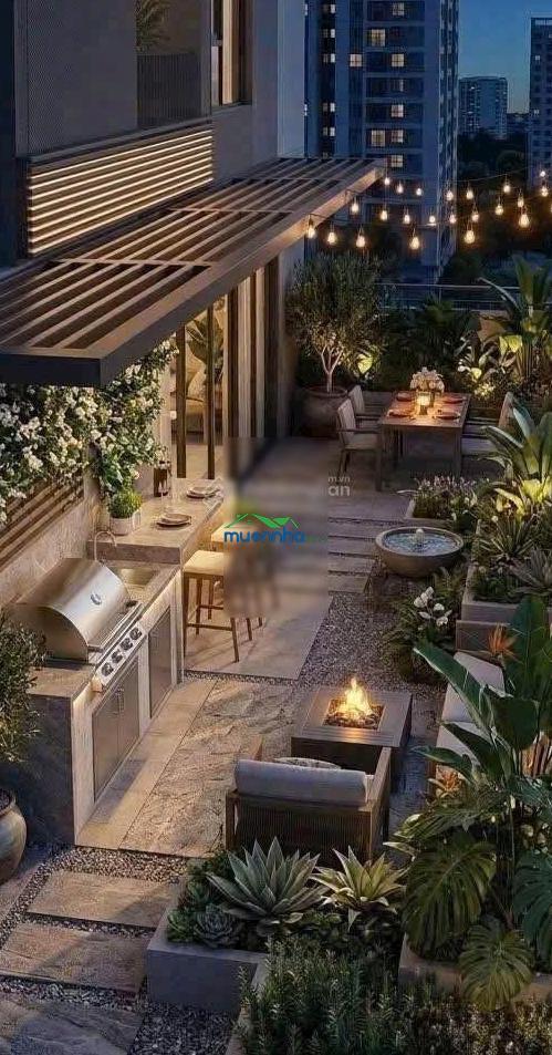 Căn hộ góc sân vườn view kép siêu hiếm tại blanca city chỉ 5,072 tỷ