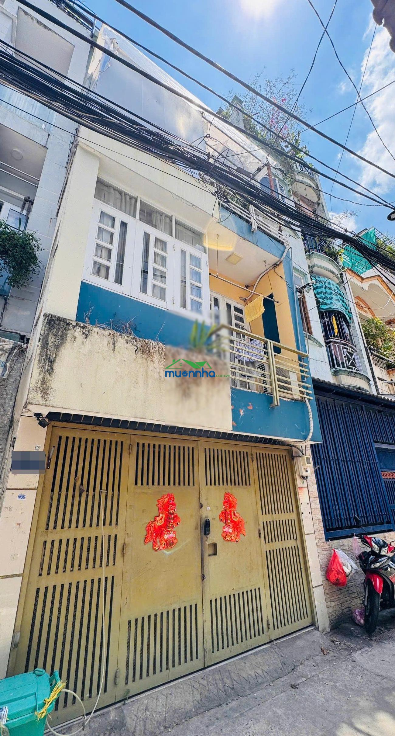 Bán nhà xe hơi đậu trong nhà hẻm 55/thành mỹ - gần chợ ông địa, 4x13m [3 tầng]. giá 7.8 tỷ - 2