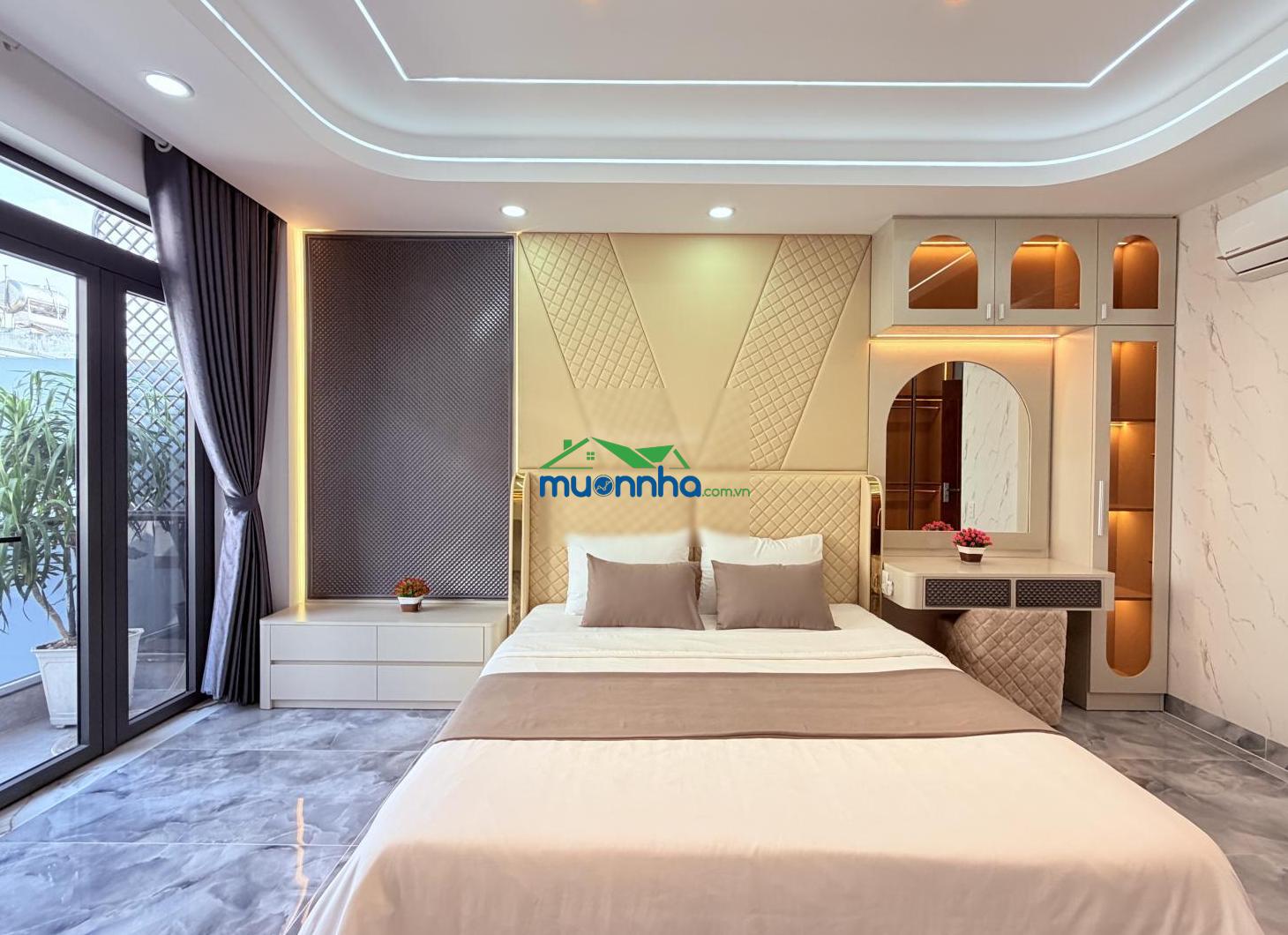 Bán nhà đẹp giá rẻ, 1 sẹc đường nguyễn văn khối, phường 11 gò vấp, thang máy 450kg - 3
