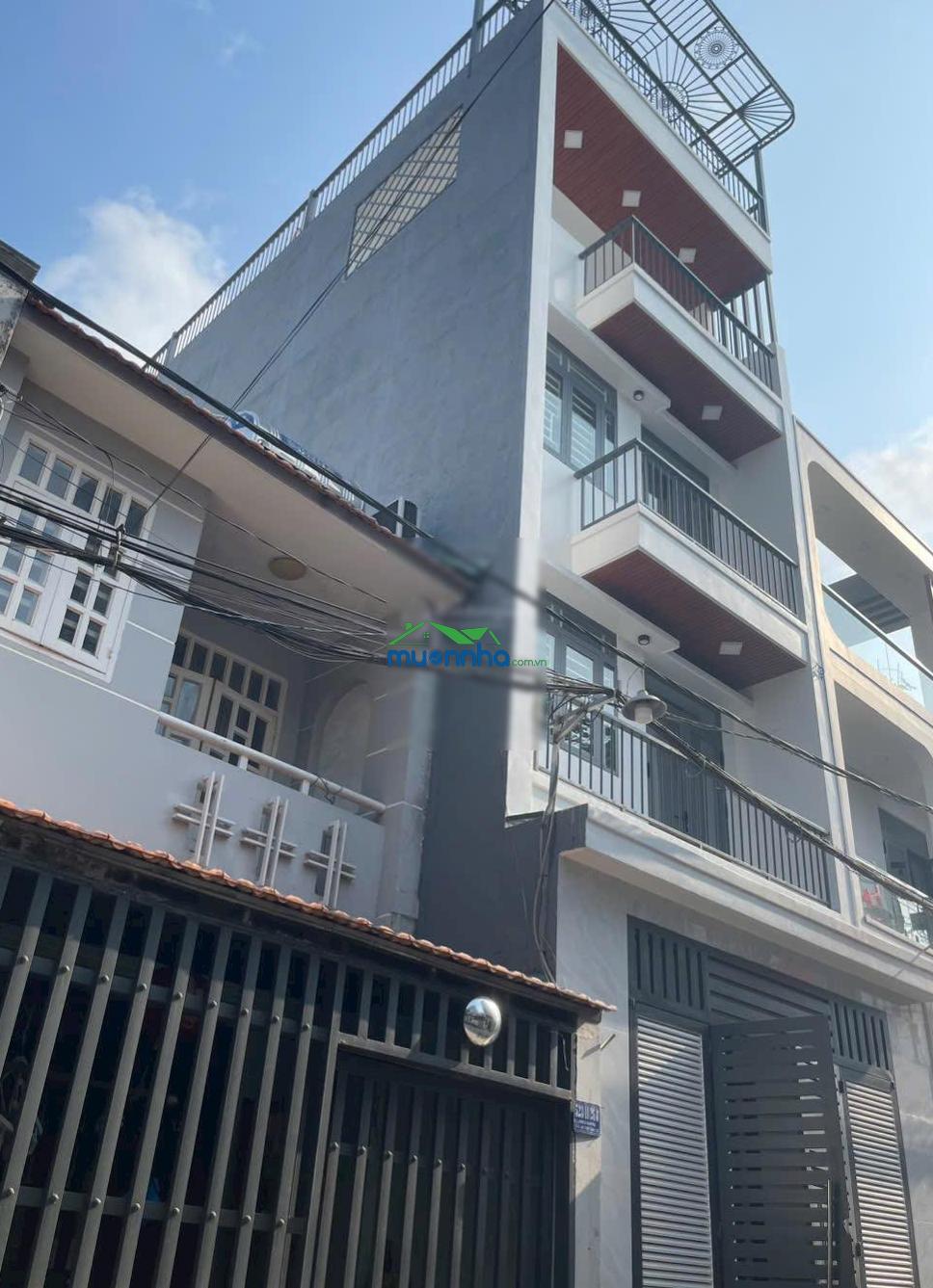Bán nhà xây mới 4 tầng .ngang 5m,dài 15m.đường 7m lê văn khương,phường tân thới hiệp.q12 - 3