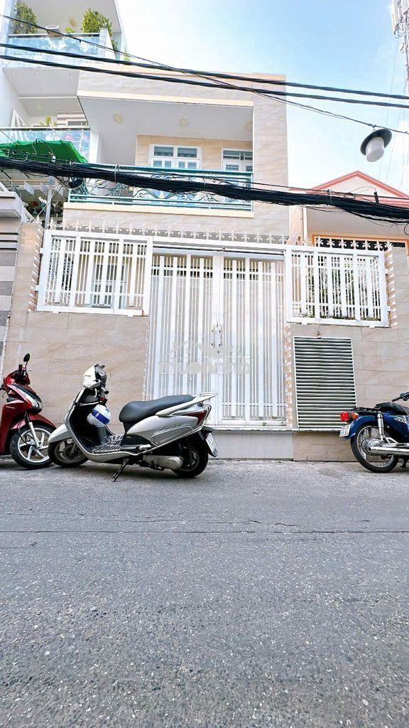 Nhà mới xây dựng mới, diện tích 84m2,  dtsd 250m2, hẻm xe hơi 8m