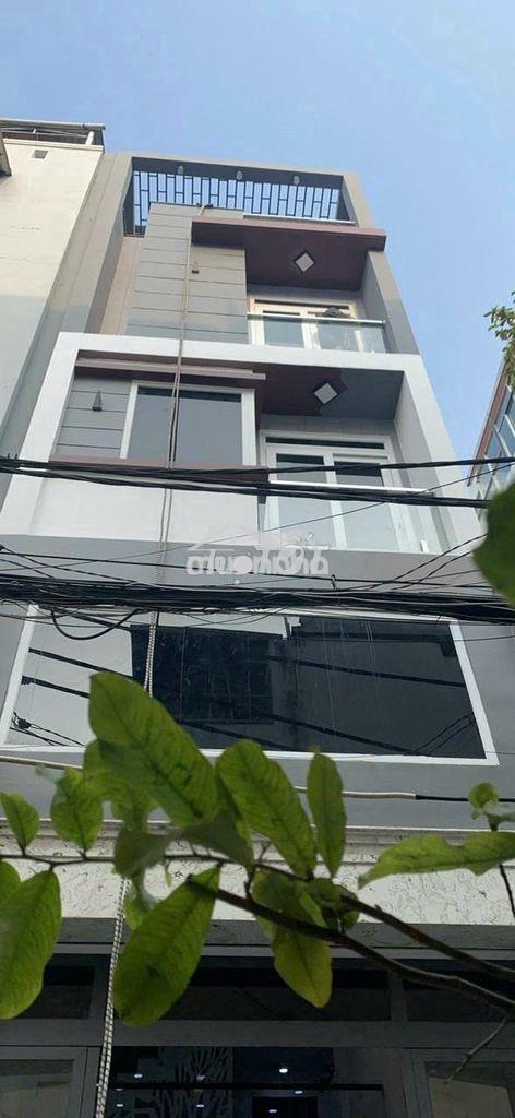Cho thuê hxh 490/12e nguyễn tri phương q10 4,5x20m 4t 4p 20tr