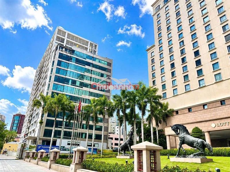 Văn phòng mặt tiền  khu vip tôn đức thắng quận 1, dt 320m2,13 tầng