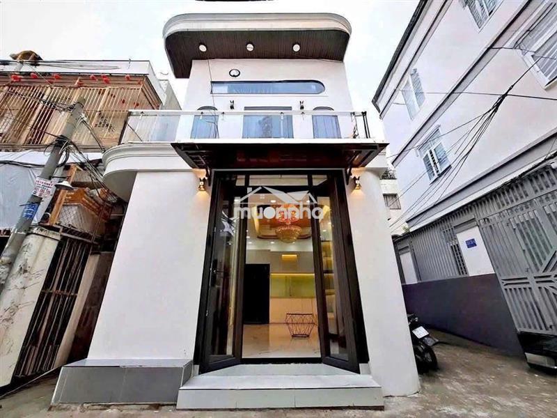 Nhà có nội thất 1 trệt 1 lầu 2pn 2wc hẻm 350 huỳnh tấn phát quận 7