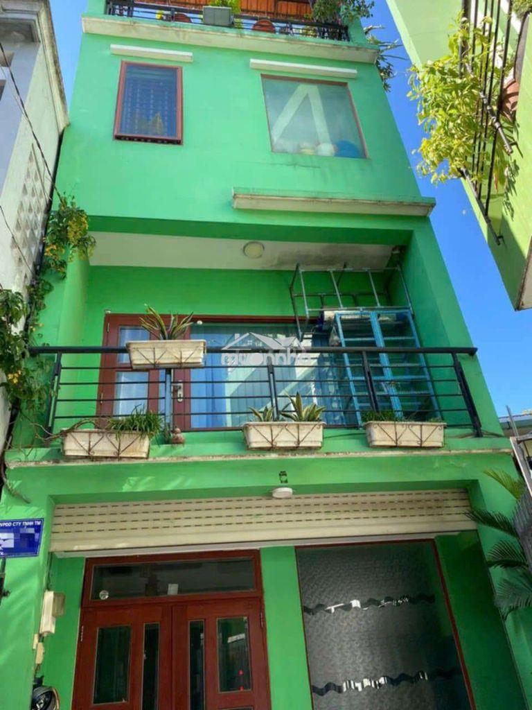 Nhà giá rẻ, 4pn 3wc, trệt lửng 2 lầu, gần chợ gò vấp