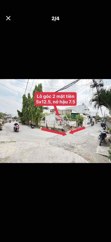 Cặp đất cạnh kdc tân phong kinh doanh