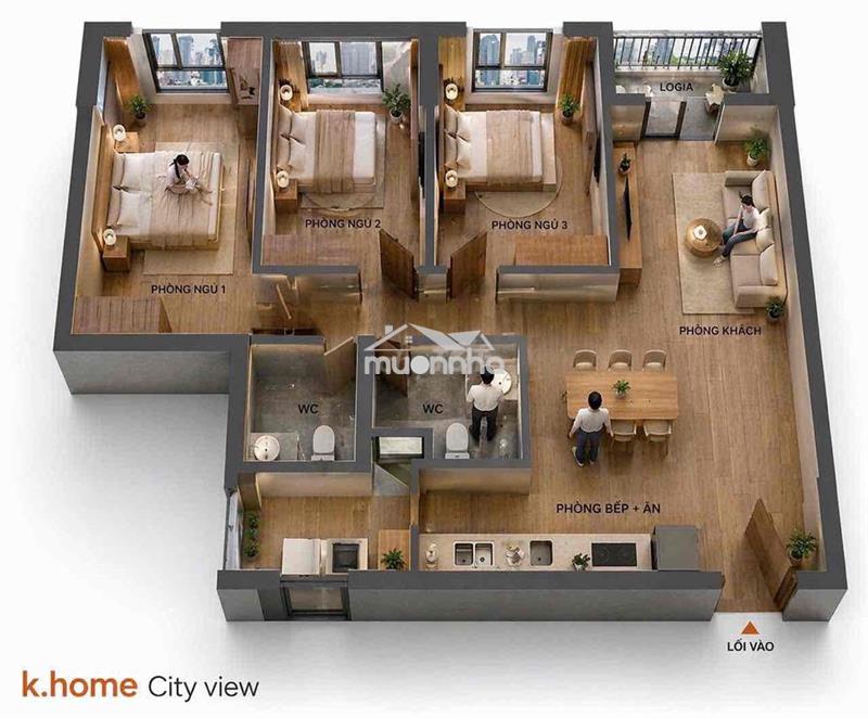 K-home cityview biên hòa – không gian sống xanh với mức giá rẻ