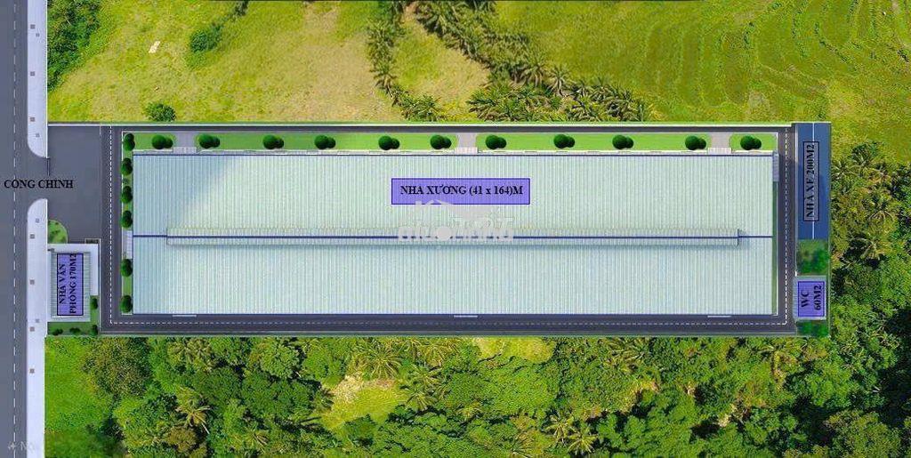 Cho thuê 6724m2 xưởng mới trong kcn bến cát bình dương , s.x đa nghành - 2