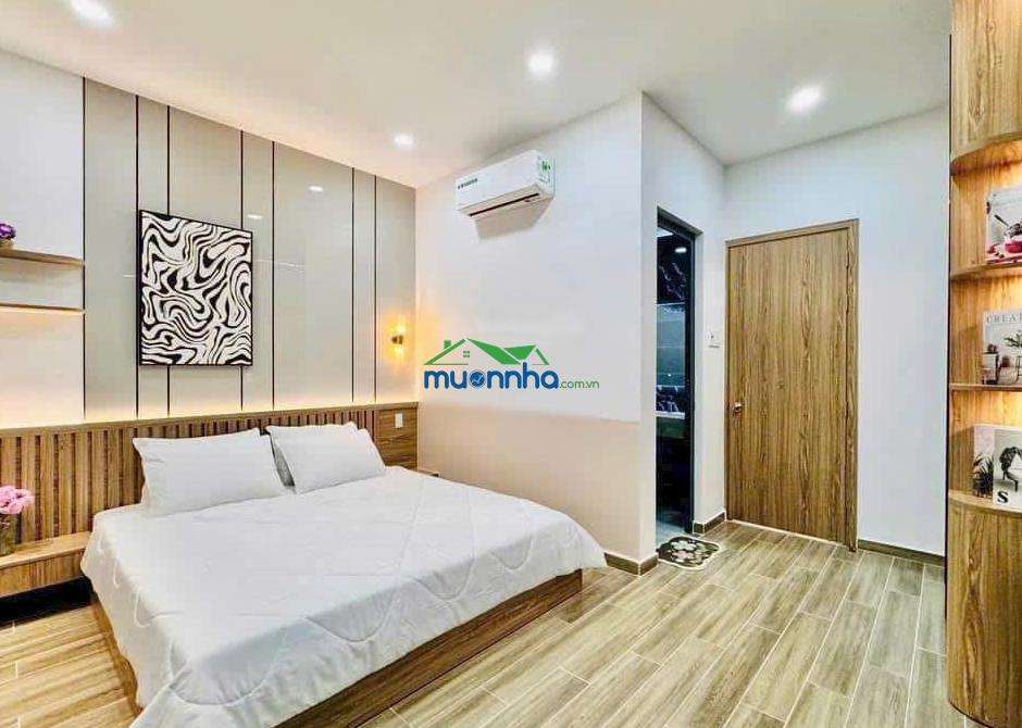 Chủ bán hơn 2 tỷ xíu. nhà hẻm xe hơi lê trực gần ung bướu. có nhà 48,2m2 xây 3 tầng 4pn, sổ sẵn - 3