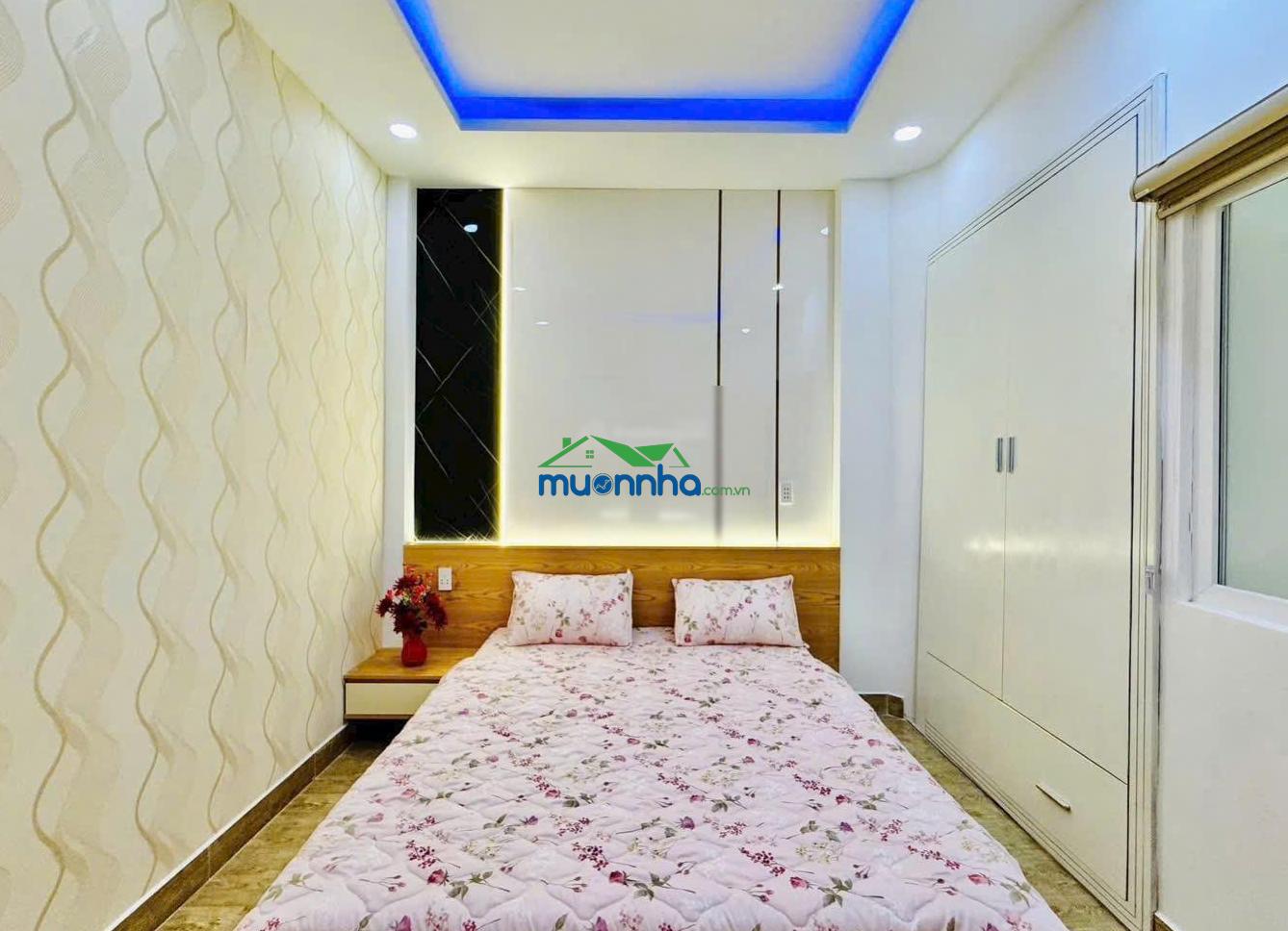 Bán nhà hẻm xe hơi lê trực, bình thạnh 48m² xây 3 tầng 4pn, sổ riêng, giá 5 tỷ 090. gần ung bướu