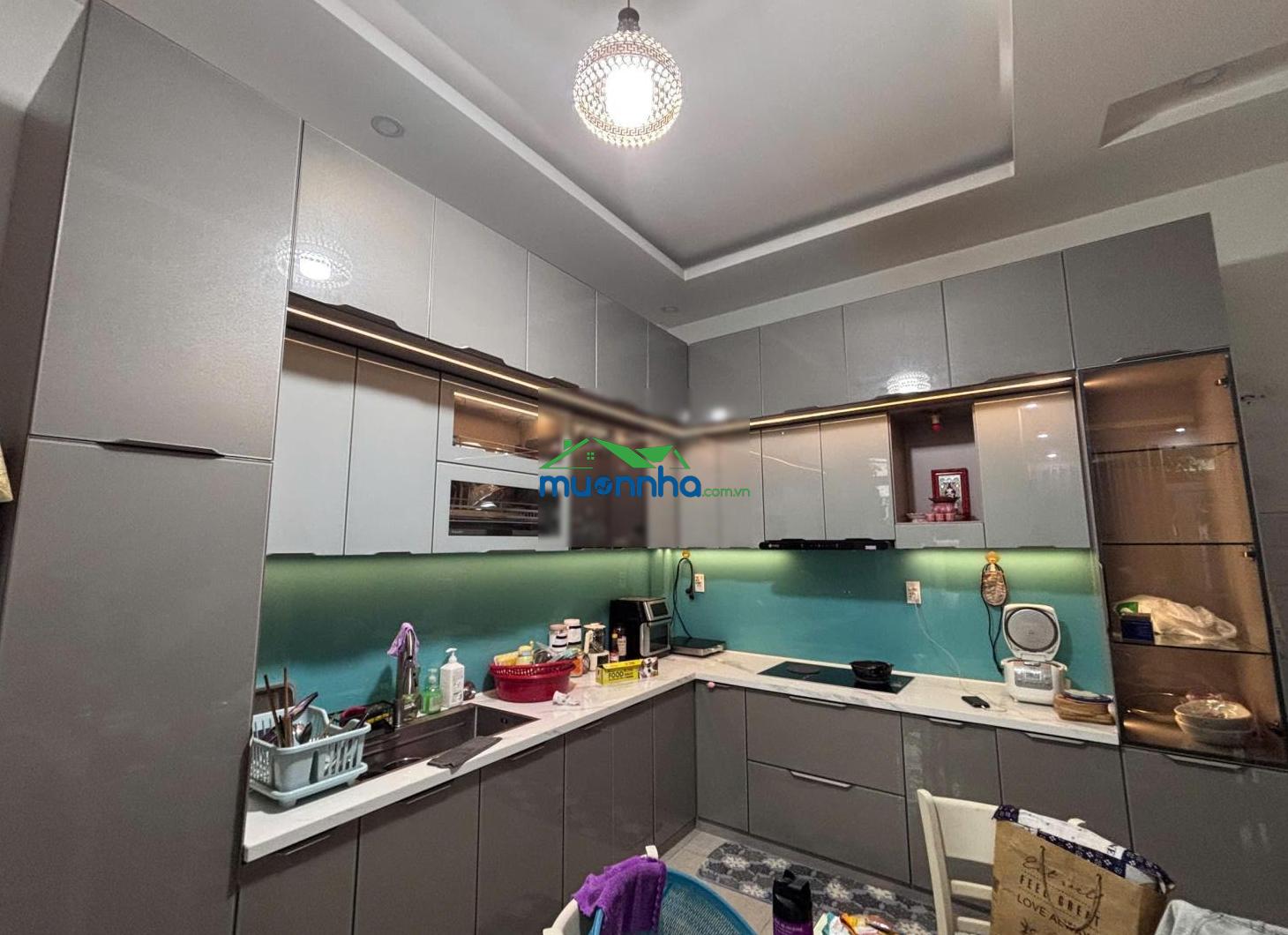 Nhà khu villa anh đào (5,8x11,5)m 1 trệt 3 lầu ngay hà huy giáp - 2
