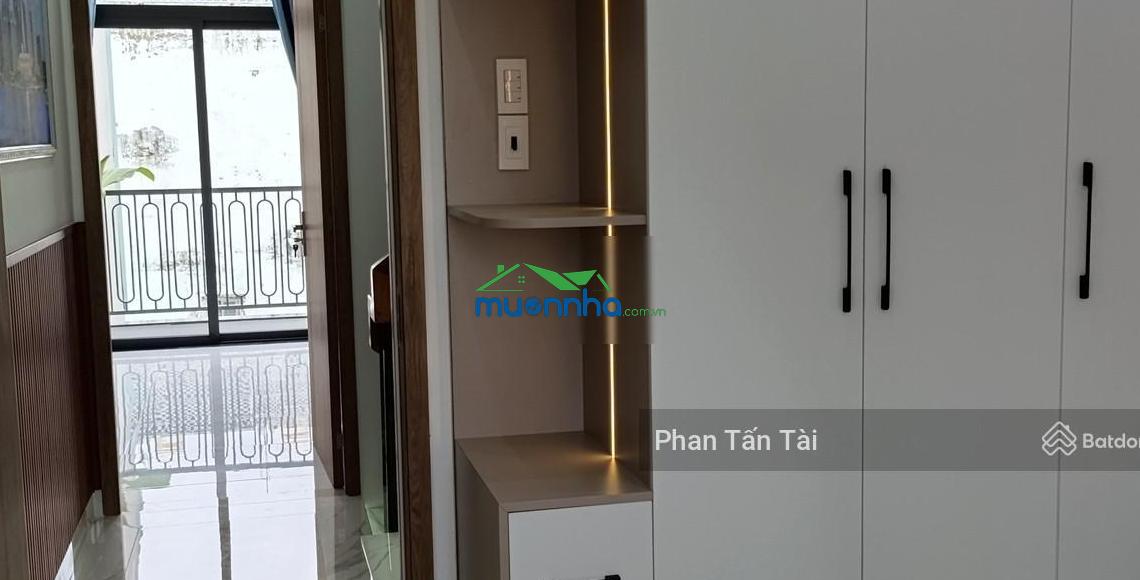 Bán nhà 7,25 tỷ 4,5x11,6m trệt+lửng+3 lầu+st hẻm 7m thông đ18b đoạn giữa ql1a lê khả phiêu & mã lò