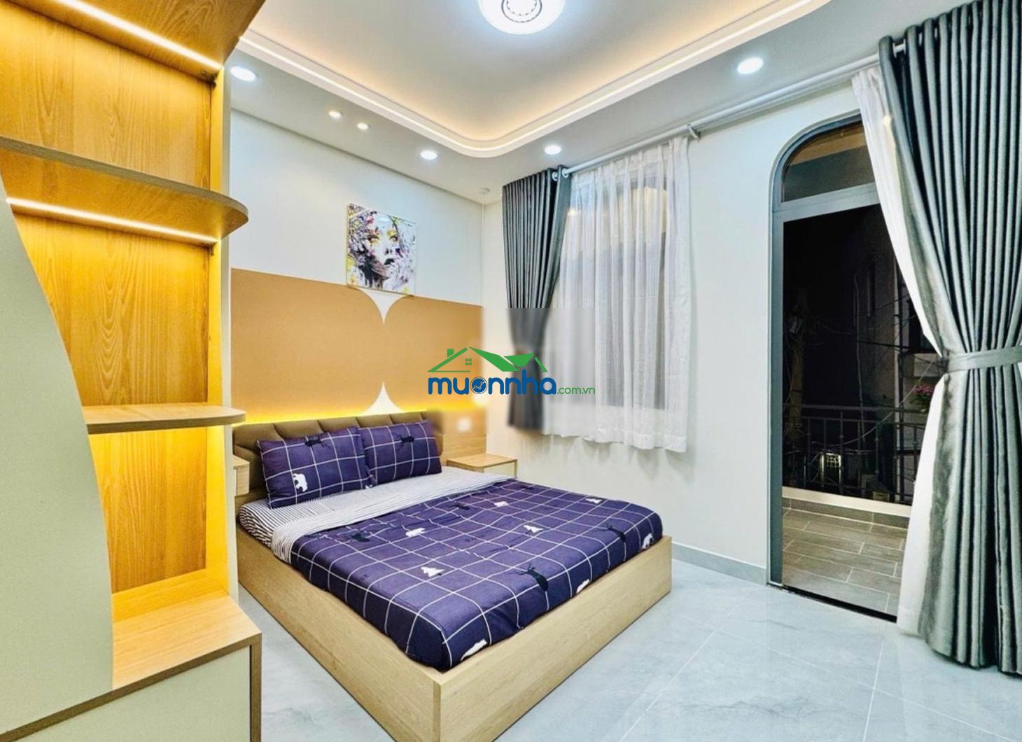 Bùi đình túy, bình thạnh, 3 tầng (4pn), dt: 44m², chỉ: 7,99 tỷ - hẻm xe hơi 5m gần mặt tiền - 2