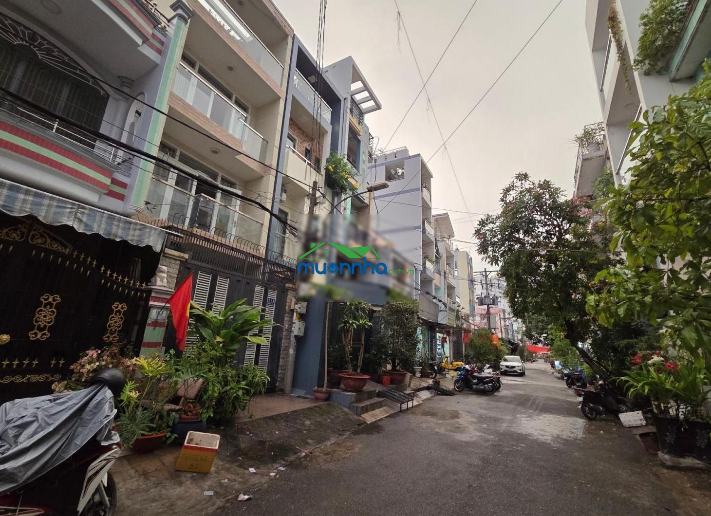 10 tỷ 990 - 59.1m² - 4pn - hẻm xe hơi tới nhà - cư xá phú lâm d q6