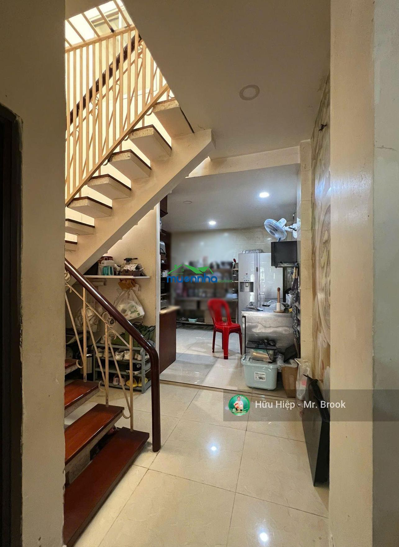 Nhà hẻm ô tô thông trần hưng đạo, trần đình xu quận 1, 60.9m², 4 phòng, tiện mở văn phòng, cho thuê - 4