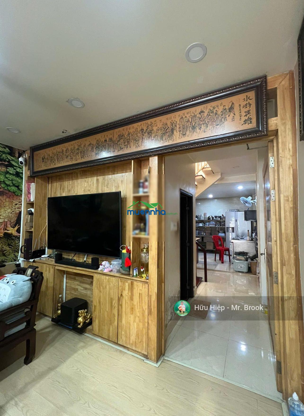 Nhà hẻm ô tô thông trần hưng đạo, trần đình xu quận 1, 60.9m², 4 phòng, tiện mở văn phòng, cho thuê