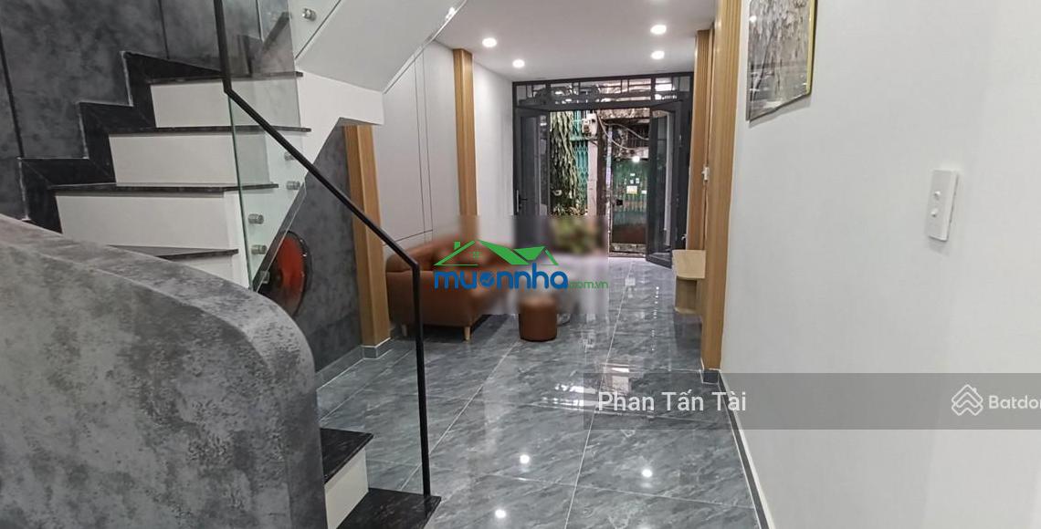 Bán tl 5,3 tỷ nhà mới sang tỉnh lộ 10 sát khu tên lửa 2 tầng x 59,6m2 nở hậu 6m btct 4pn chánh đông - 3